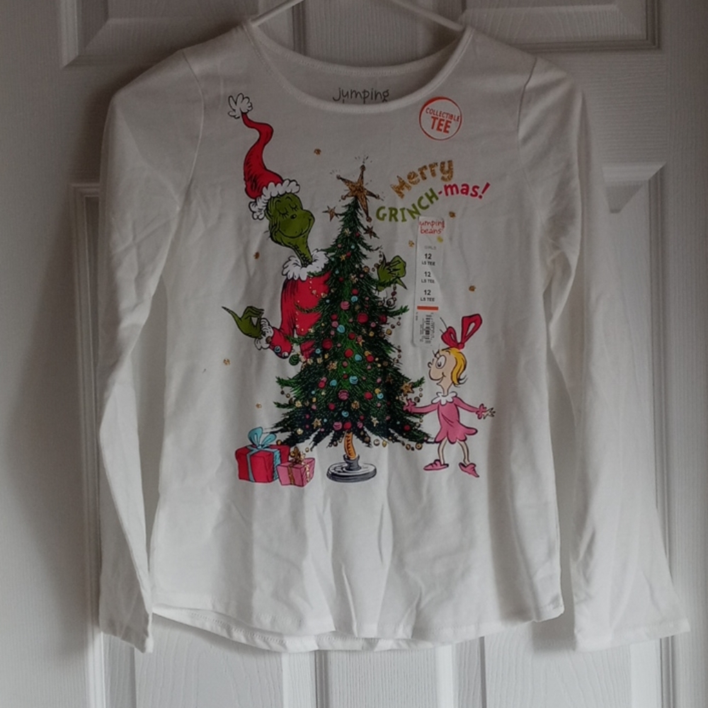 Grinch long sleeve T-shirt